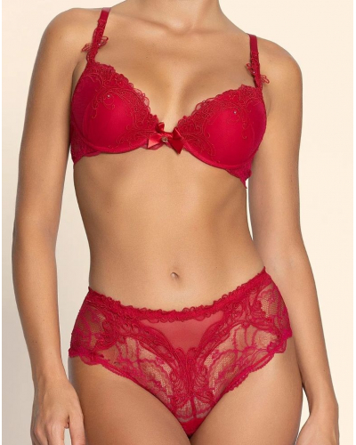 Soutien-gorge coque Lise Charmel Soir de Venise (Rouge Venise)