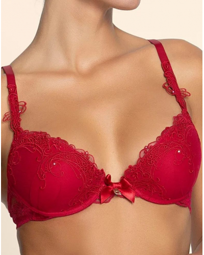 Sujetador preformado Lise Charmel Soir de Venise (Rouge Venise)