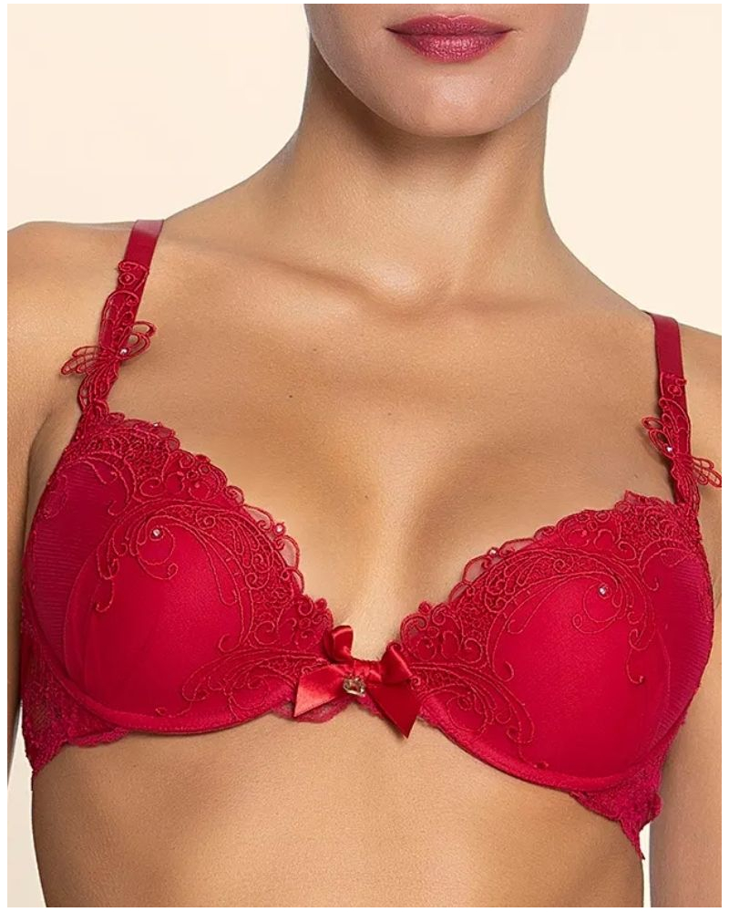 Sujetador preformado Lise Charmel Soir de Venise (Rouge Venise)