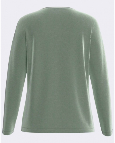 Long Pyjama cotton and modal Impetus Vertis (Imprimé Rayé)