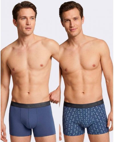 Paquete de 2 bóxers Impetus Q07 (Blue/Blue)