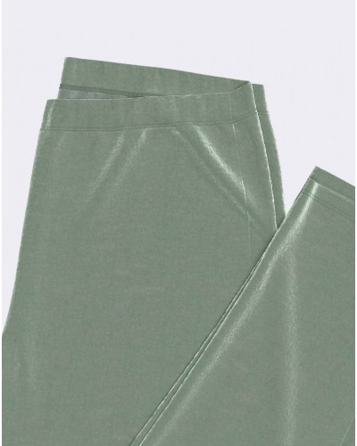 Long Pyjama cotton and modal Impetus Velvyn (Vert)