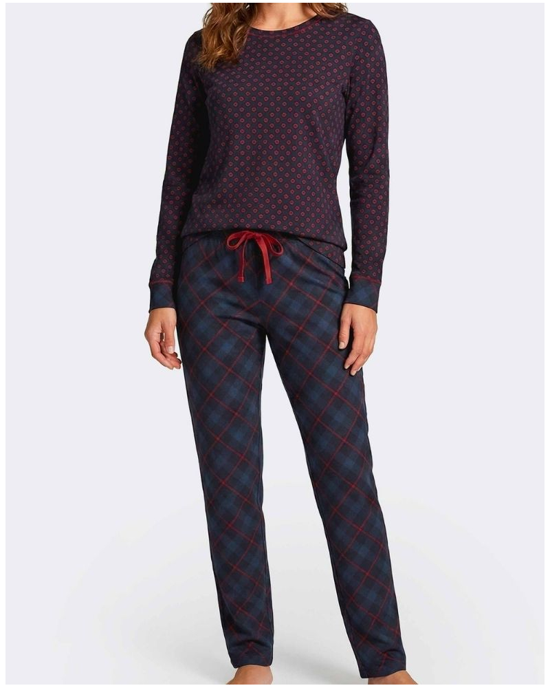Pijama largo algodón y modal Impetus Luxe (Imprimé Multicolore)