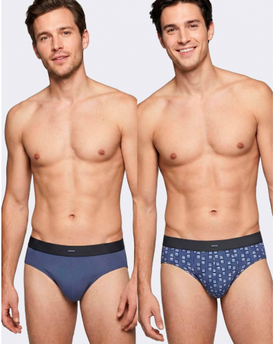 Paquete de 2 calzoncillos Impetus Q07 (Blue/Blue)