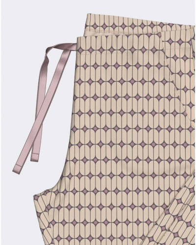 Pijama largo modal Impetus Linéa (Imprimé Multicolore)