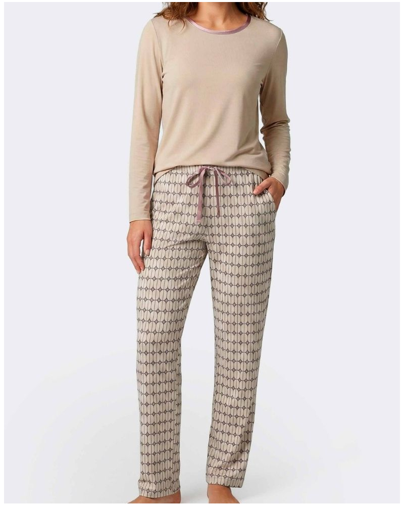 Long Pyjama modal Impetus Linéa (Imprimé Multicolore)