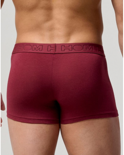 Paquete de 3 bóxers algodón HOM Armand 1 (Noir/Kaki/Bordeaux)