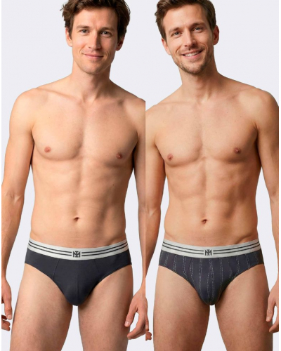 Paquete de 2 calzoncillos Algodón Impetus Q05 (Navy Blue/Navy Blue)