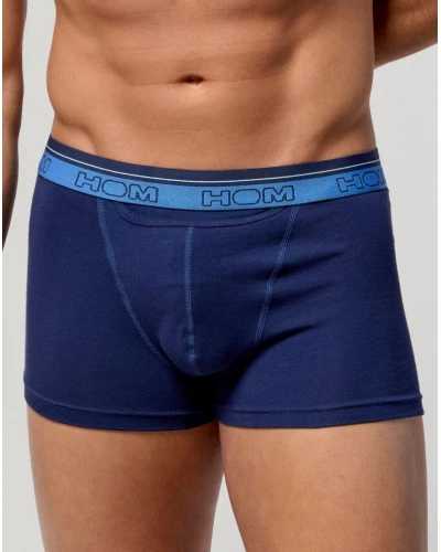 Lot de 3 boxers coton HOM Tiago (Marine)