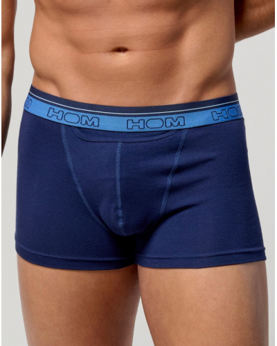 Paquete de 3 bóxers algodón HOM Tiago (Marine)