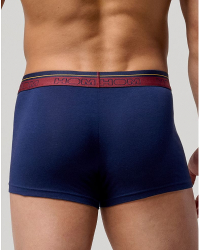 Pack of 3 boxers cotton HOM Tiago (Marine)