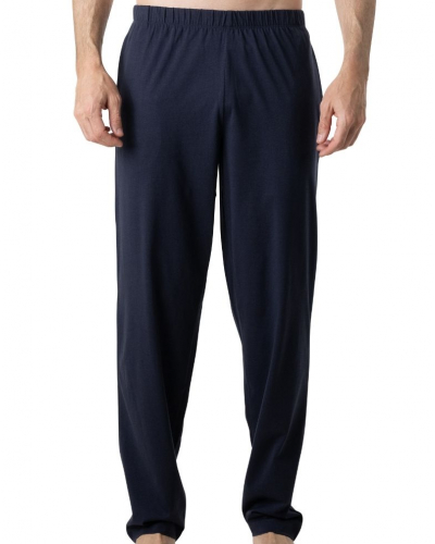 Button-up long pyjama 100% cotton Eminence Casual (Imprimé Graphique Vert/Marine)