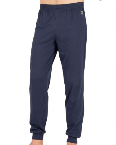 Long pyjama 100% cotton SmileyWorld X Eminence (Marine/Imprimé Golf)