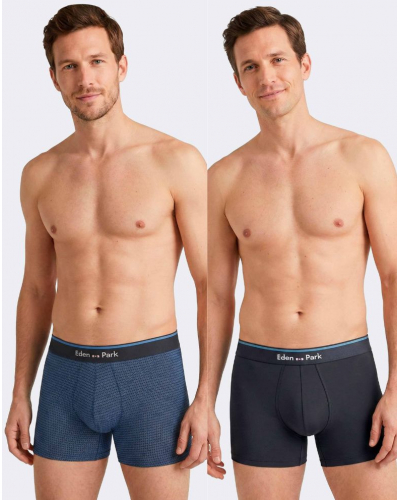 Pack of 2 Cotton Eden Park Shorts I06 (BL010)