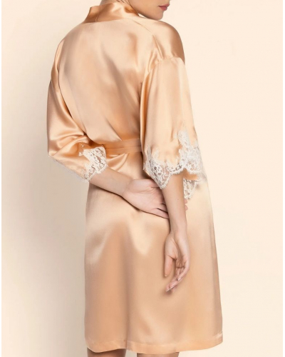Negligee Lise Charmel Splendeur Soie (Splendeur Pêche)