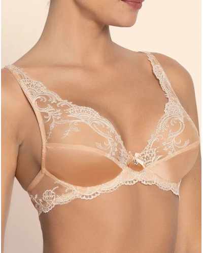 Soutien-gorge glamour Lise Charmel Splendeur Soie (Splendeur Pêche)