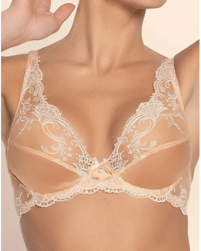 Soutien-gorge glamour Lise Charmel Splendeur Soie (Splendeur Pêche)
