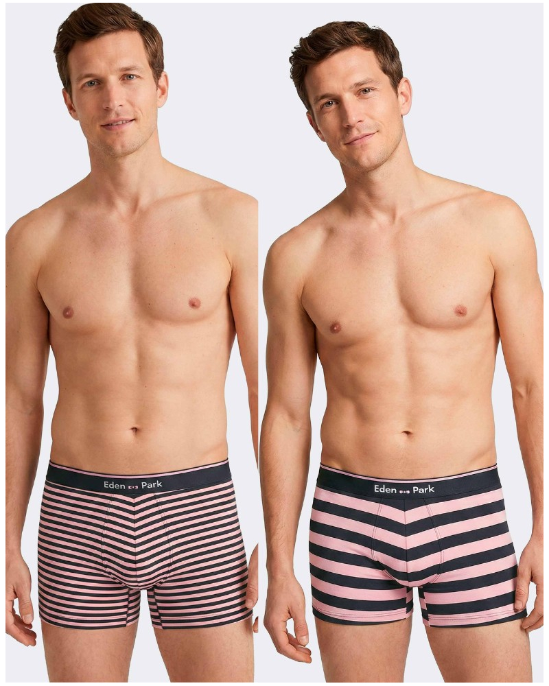 Lot de 2 shortys en Coton Eden Park H72 (PK030)