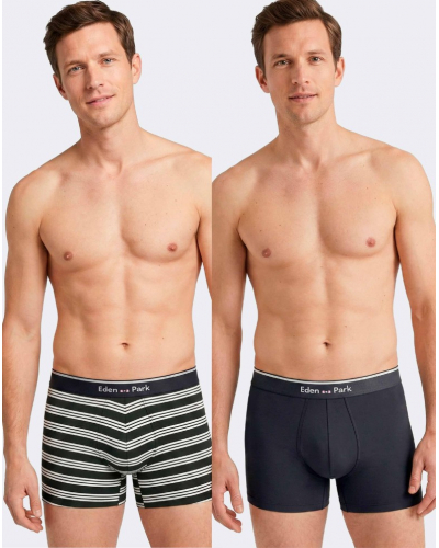 Lot de 2 shortys en Coton Eden Park H95 (GN182)