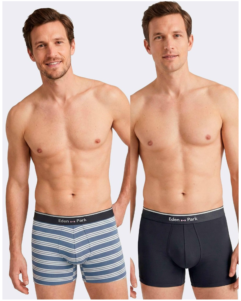 Pack of 2 Cotton Eden Park Shorts H95 (BL058)