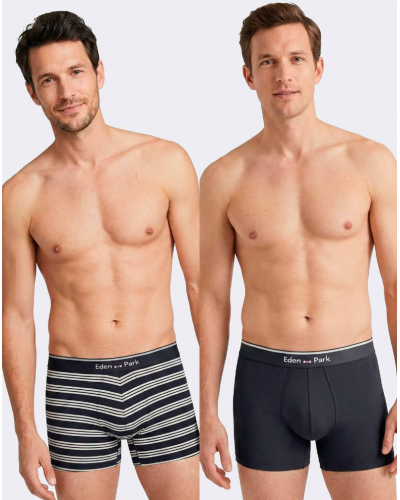 Lot de 2 shortys en Coton Eden Park H95 (NB039)