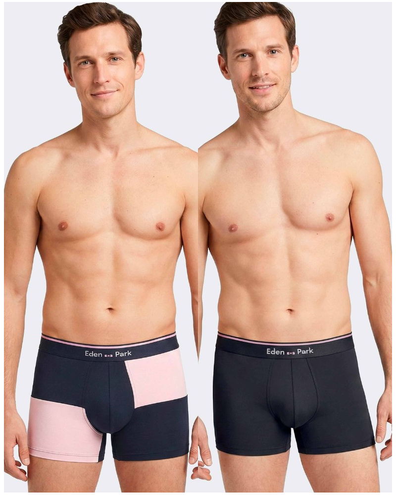 Lot de 2 shortys en Coton Eden Park I02 (PK030)