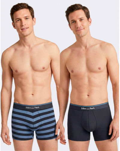 Pack of 2 Cotton Eden Park Shorts H71 (BL058)