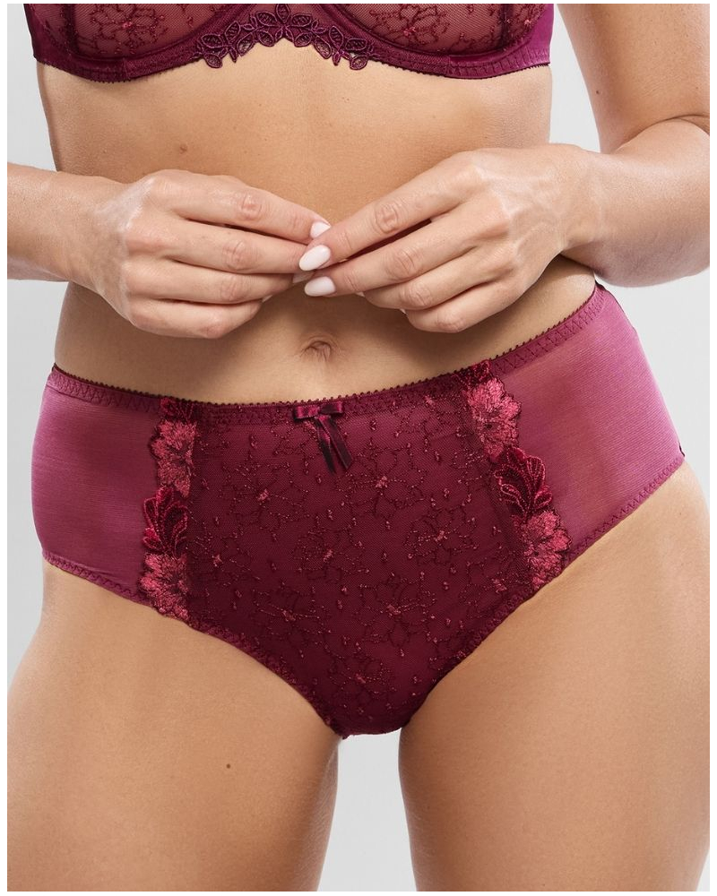 Culotte Empreinte Cléa (Grenat)