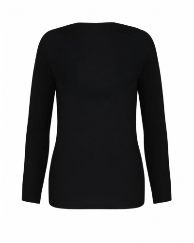 Camiseta mangas largas cuello en V Antigel Icone Business (Pied de Poule)