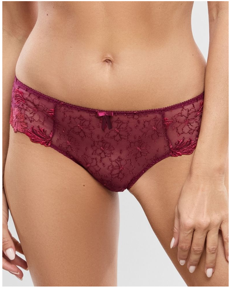 Shorty Empreinte Cléa (Grenat)