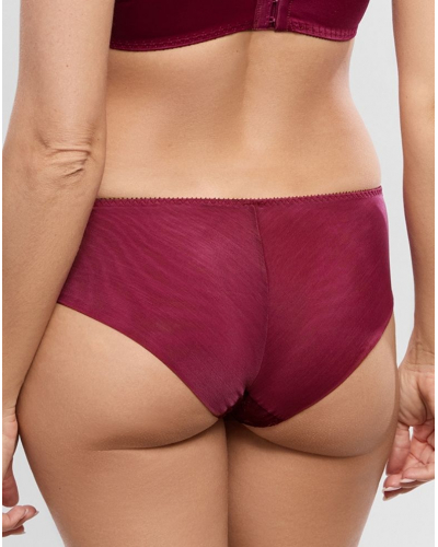 Shorty Empreinte Cléa (Grenat)