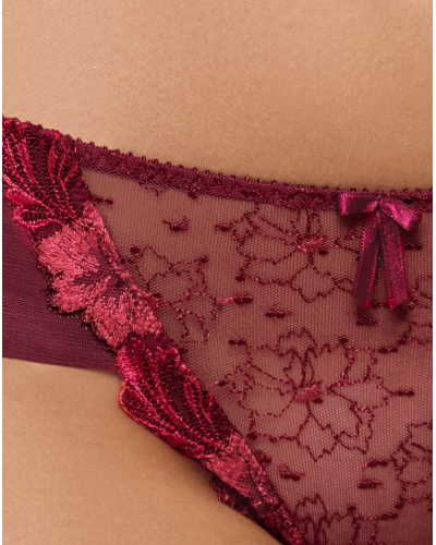 Thong Empreinte Cléa (Grenat)