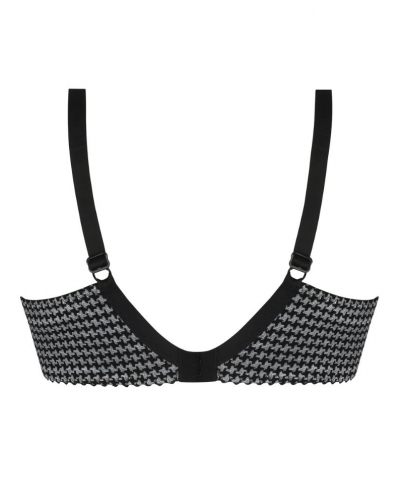 Well-being underwired bra Antigel Icone Business (Pied de Poule)