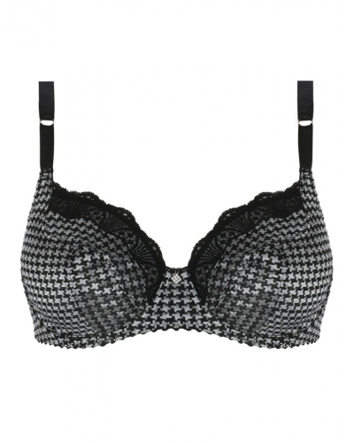 Soutien-gorge corbeille bien-être Antigel Icone Business (Pied de Poule)