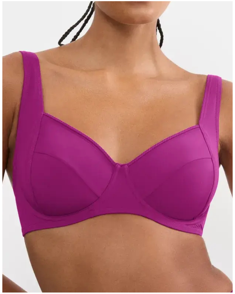 Sujetador de baño con aros sin relleno Triumph Summer Twist (Raspberry Juice)
