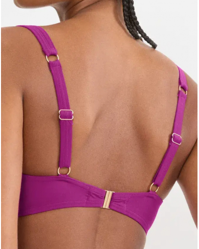 Unpadded underwired bath bra Triumph Summer Twist (Raspberry Juice)