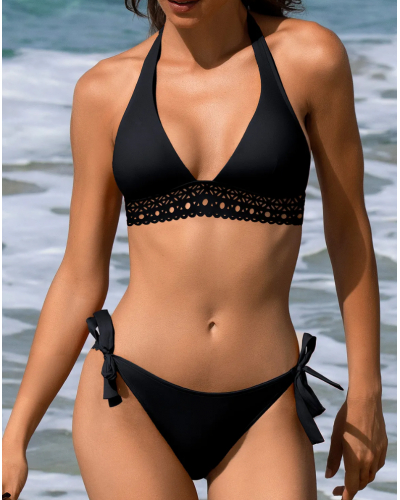 Bikini Lise Charmel Ajourage Couture (Negro)