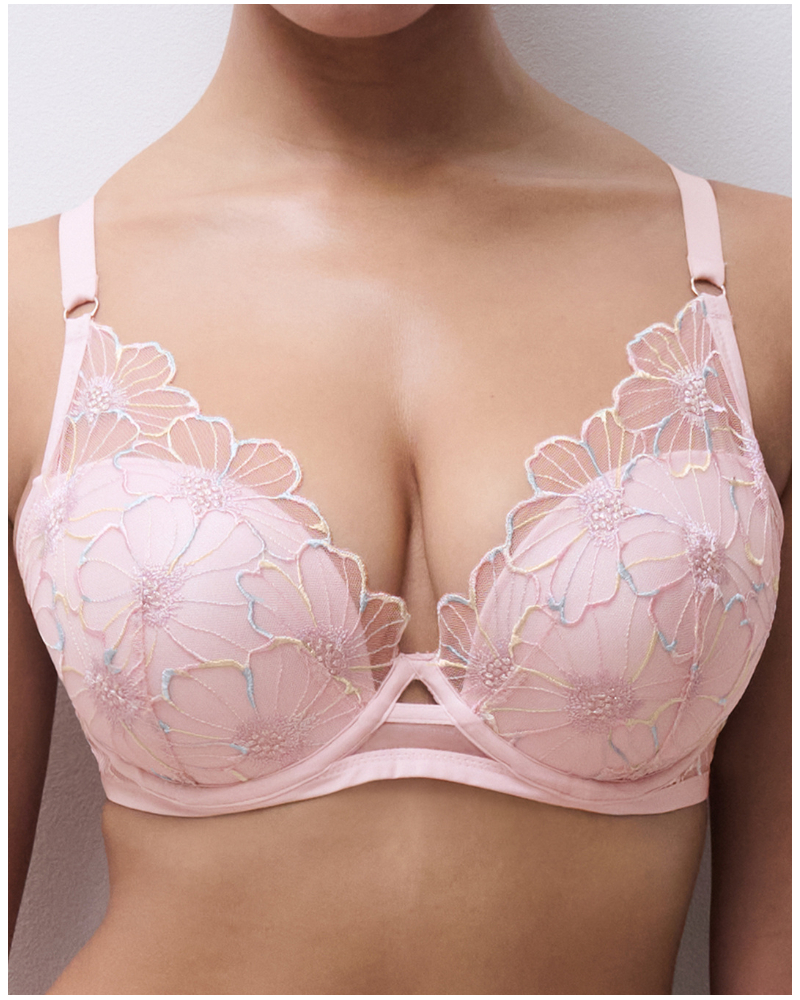 Padded plunge bra Chantelle Lush (Magic Unicorn)