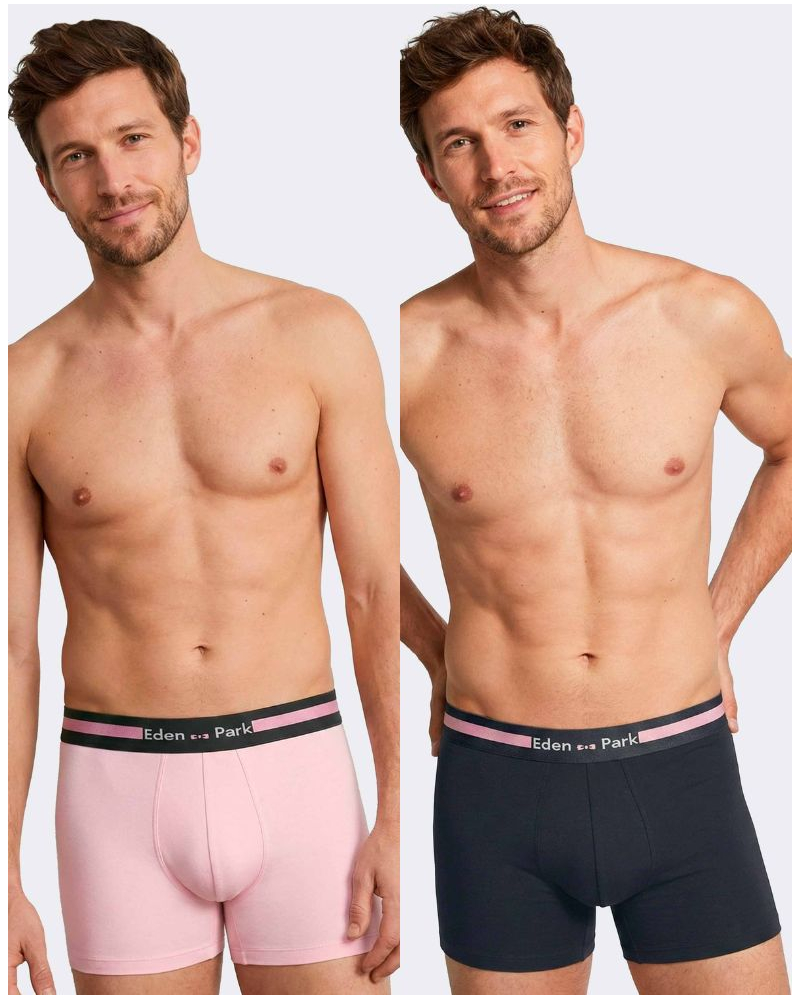 Lot de 2 shortys en Coton Eden Park H75 (PK030)
