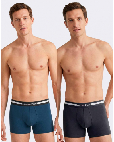 Lot de 2 shortys en Coton Eden Park H75 (BL010)