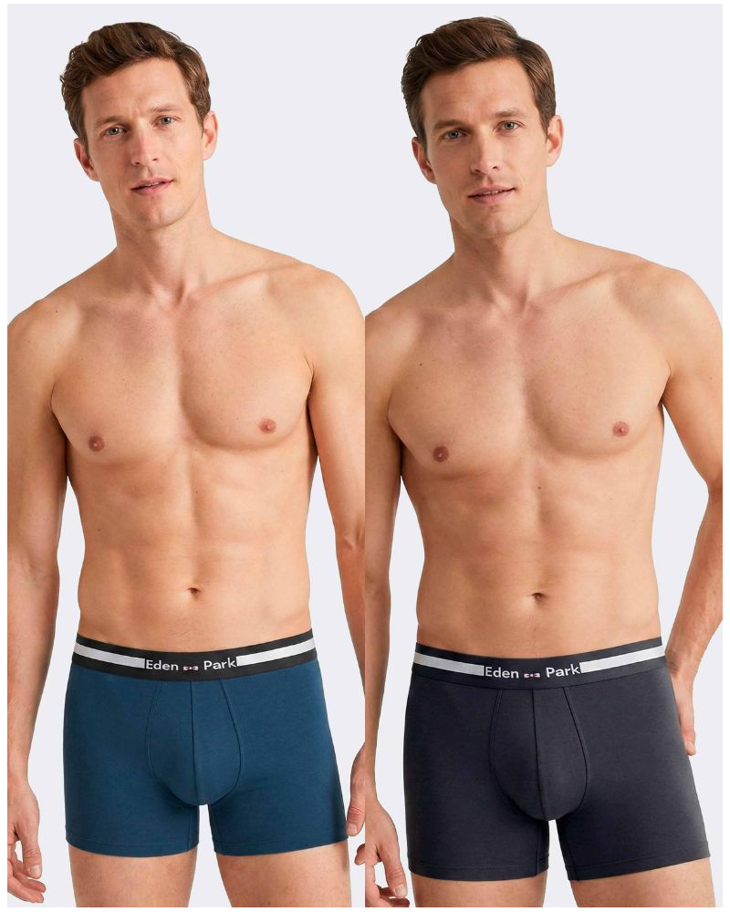 Pack of 2 Cotton Eden Park Shorts H75 (BL010)