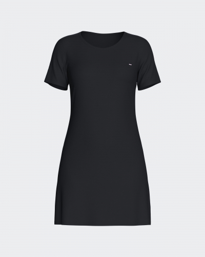 Chemise de nuit à manches courtes en modal Eden Park H86 (Marine)