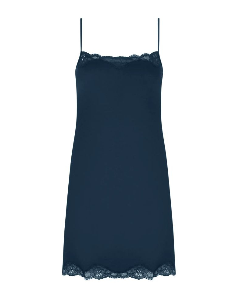 Thin straps nightdress Antigel Simply Perfect (Bleu Sarcelle)