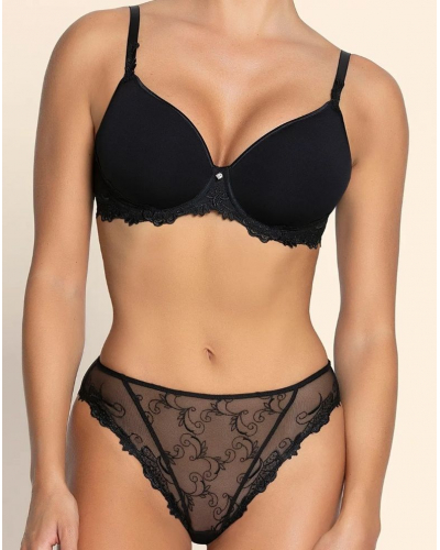 Calzoncillo fantasía Lise Charmel Dressing Floral (Negro)