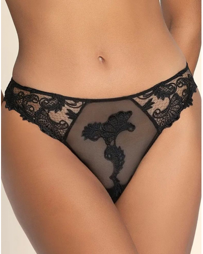 Slip séduction Lise Charmel Dressing Floral (Noir)