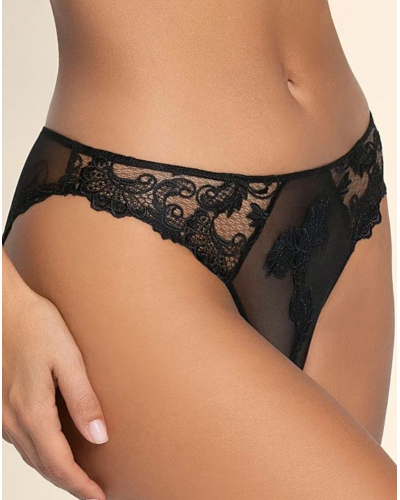 Slip séduction Lise Charmel Dressing Floral (Noir)