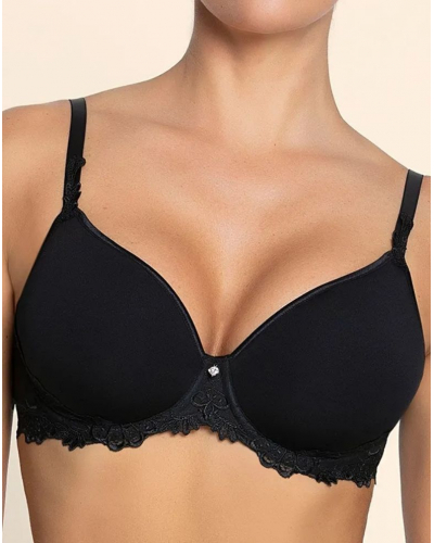 Soutien-gorge spacer plunge Lise Charmel Dressing Floral (Noir)
