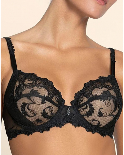 Soutien-gorge emboîtant Lise Charmel Dressing Floral (Noir)