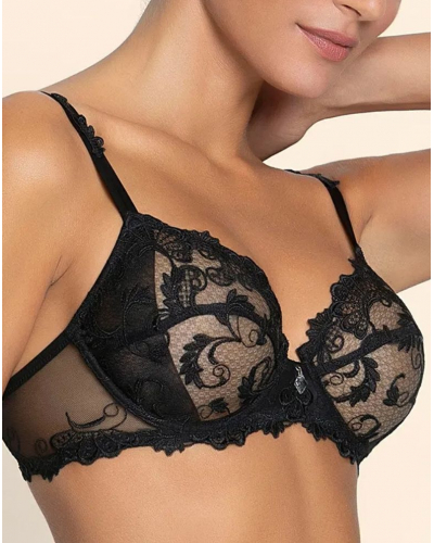 Soutien-gorge emboîtant Lise Charmel Dressing Floral (Noir)
