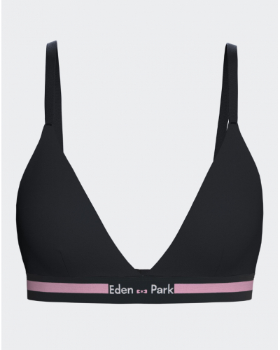 Soutien-gorge triangle sans armature Eden Park (Marine)